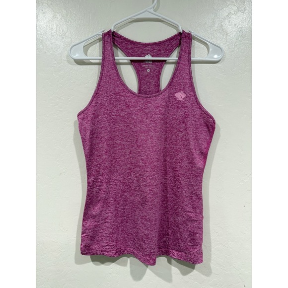 Rabbit EZ Tank Running Top Womens Small Raspberry Heather Racerback RW197 - Picture 2 of 6